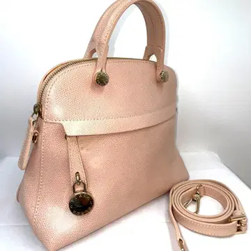 고품질 Furla 훌라 파이퍼 S 2way 숄더백 핑크