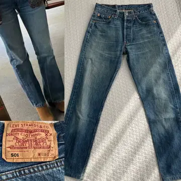 레어 preloved SHINZONE 90s levis 501 유로제
