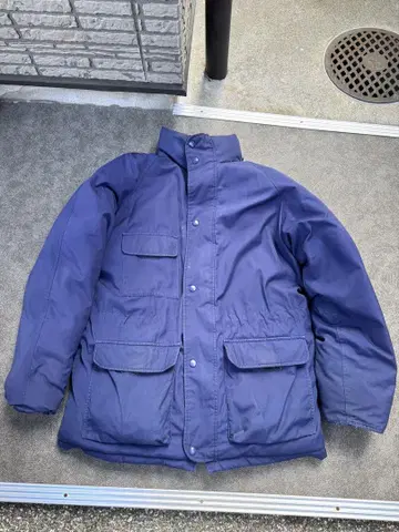 Eddie Bauer 블랙 택 (후기) 네이비 다운 자켓