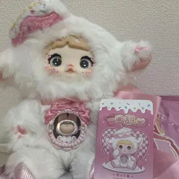 nommi 한입 구리짱 화이트 봉제 인형