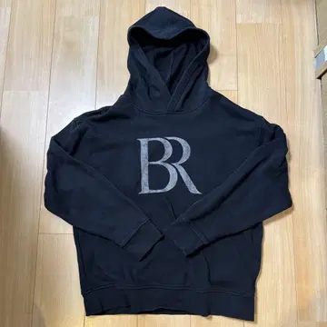 BANANA REPUBLIC 블랙 후드티 L