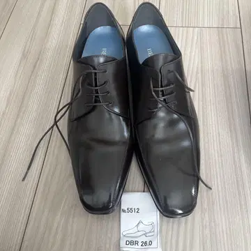 BENIR 다크 브라운 가죽 신발 26.0cm 박스 포함