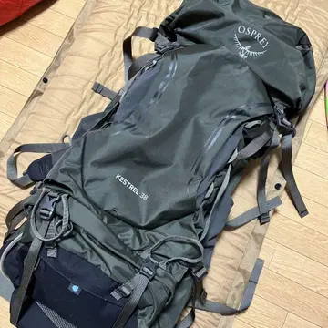 OSPREY Kestrel 38 다크 그린 백팩