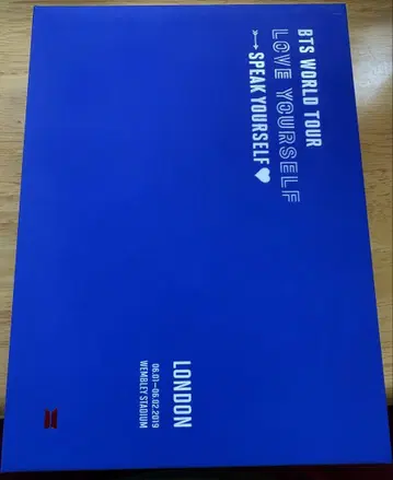 BTS WORLD TOUR LOVE YOURSELF DVD 런던 공연