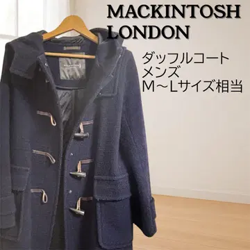 MACKINTOSH LONDON 더플 코트 네이비 남성용 40 사이즈