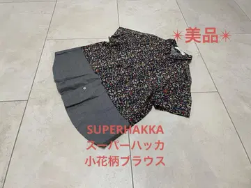 SUPERHAKKA 슈퍼 하카 미니 꽃무늬 블라우스