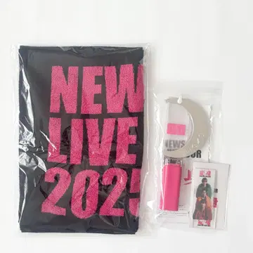 NEWS 2025 LIVE 변신 타월 응원봉 아크릴 스탠드