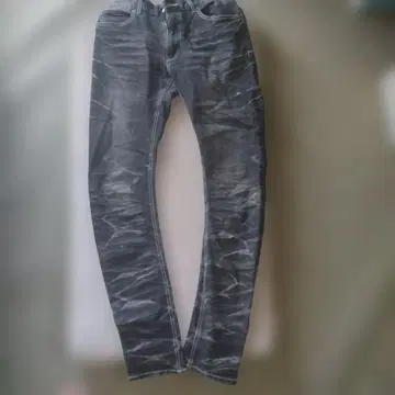 semantic design 귀주름 가공 바나나형 스키니 스트레치 S