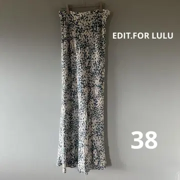abc LULU 플라워 바이어스 맥시 스커트