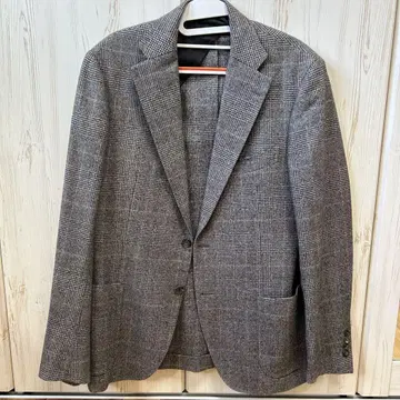 MACKINTOSH 테일러드 자켓 그레이 계열 체크
