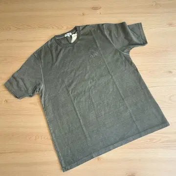 택 포함 미사용 파파스 papas 면100 T셔츠 LL XL 시멘트색