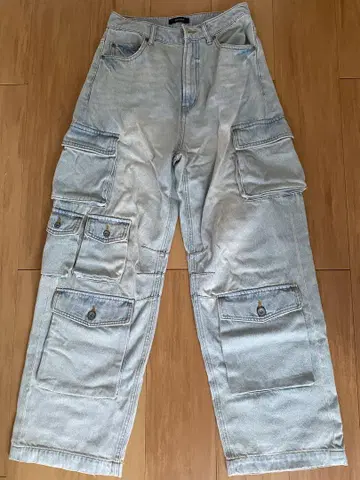 JEANASIS 카고 데님 팬츠