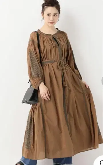 저널 스탠다드 NEU 자수 원피스