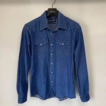 Wrangler 웨스턴 셔츠 XXL 데님 셔츠