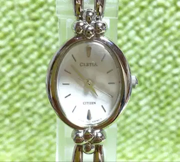 [ 작동품 ] CITIZEN CLETIA 여성용 손목시계 쿼츠 실버