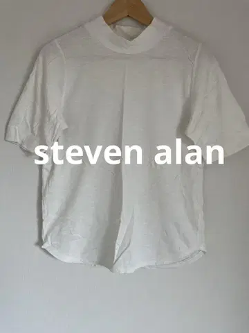 steven alan 하이넥 시어 T셔츠