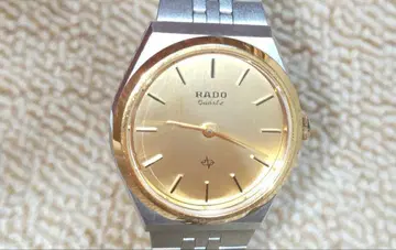 [ 작동품 ] RADO 여성용 손목시계 골드 다이얼