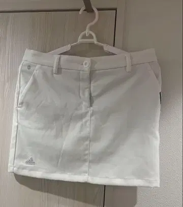 adidas 여성용 골프 스커트 J XL 화이트