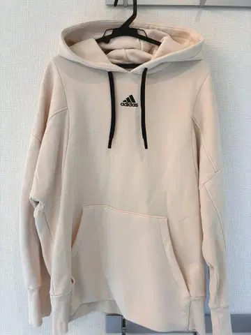 adidas 베이지 후드티 2XL 여성용