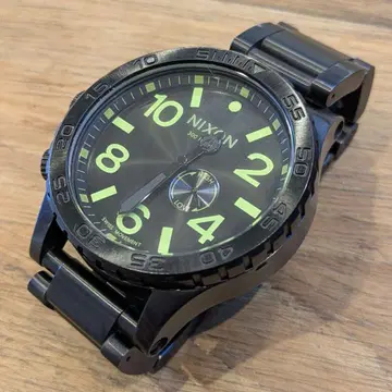 nixon 손목시계 THE51-30 닉슨 블랙 라임 black lime