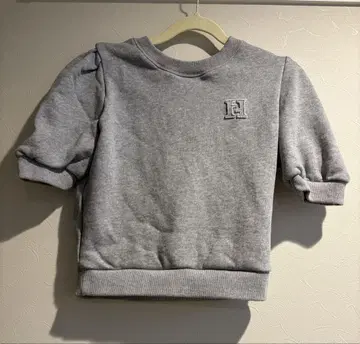 herlipto H Logo Puff-Sleeve Sweatshirt