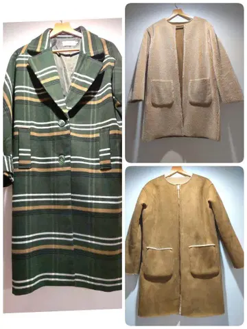 롱 코트 2점