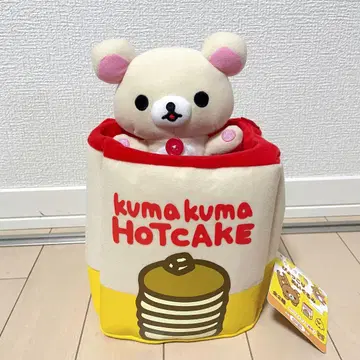 리락쿠마 삐욧코리 봉제 인형 코리락쿠마 전동 san-x 초레어 새상품급