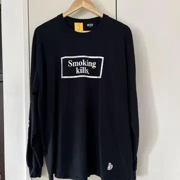 MINTCREW Smoking kills. 긴팔 티셔츠