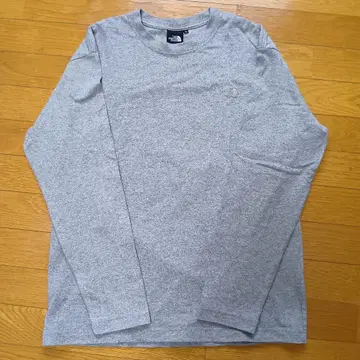 THE NORTH FACE 그레이 긴팔 티셔츠 M