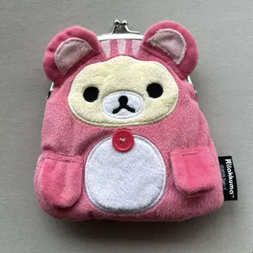 헤이세이 레트로 초레어 산엑스 코리락쿠마 가마구치 다람쥐 지갑 파우치