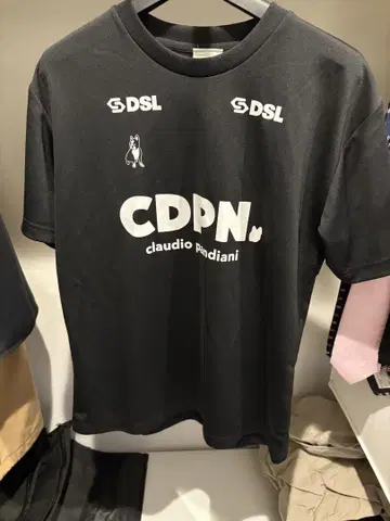 claudio pandiani CDPN. T셔츠 L 블랙