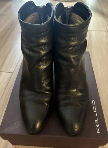 PELLICO 블랙 부츠 37 1/2