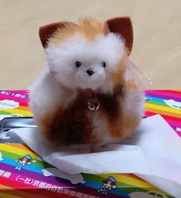 방울 달린 고양이 봉제 인형