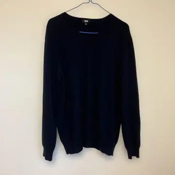 UNIQLO 네이비 긴팔 스웨터 XL