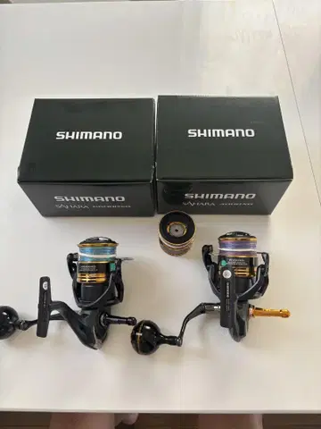 SHIMANO SAHARA 4000XG & 5000XG 2개 세트