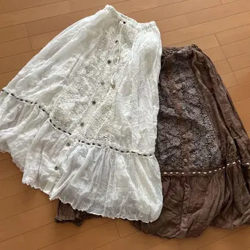 리즈리사 롱 스커트 세트