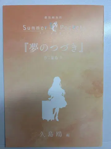 Summer Pockets 입장 혜택 단편 소설 쿠시마 카모메