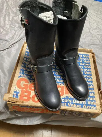 1970s 엔지니어 부츠 데드스탁 27.5cm 빈티지