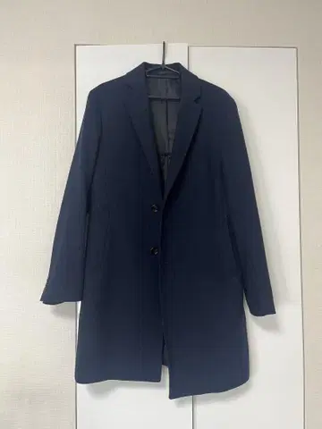 SUITS SELECT 네이비 체스터 코트 2 버튼
