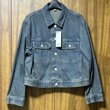 택 포함 새상품 GU 데님 블루종 G 블루 L
