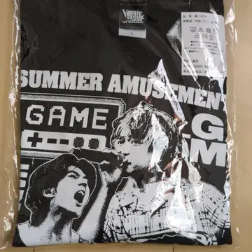SUMMER AMUSEMENT GAME 셔츠 L 사이즈
