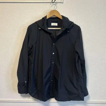 Calvin Klein Platinum 후드 부착 나일론 자켓