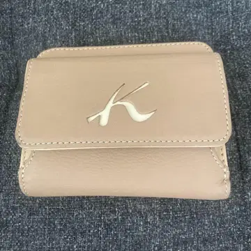 Kitamura 접이식 지갑 베이지