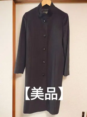 레리안 블랙 롱 코트