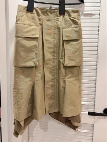 Sacai 사카이 그로그랭 미니 스커트 사이즈 2 size2