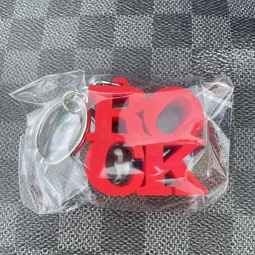 ROCK IN JAPAN FES. 2025 로킹 가챠 키링 빨간색