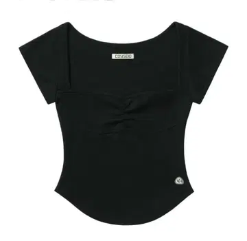 coyseio 펀칭 셔링 탑 블랙