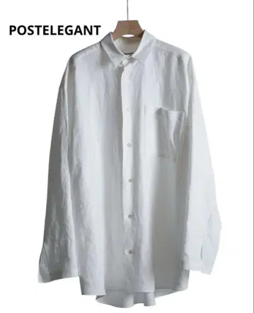 25SS POSTELEGANT LINEN RELAX SHIRT