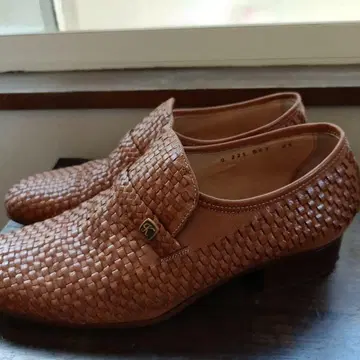 비즈니스 브라운 천연 가죽 인트레차트 역대물 30년 전 25cm