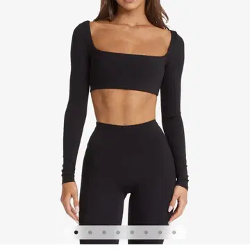 CSB FREEDOM SCOOP LONG SLEEVE CROP